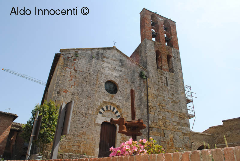 LUCIGNANO D’ARBIA: CHIESA S. GIOVANNI 1’ IMMAGINE